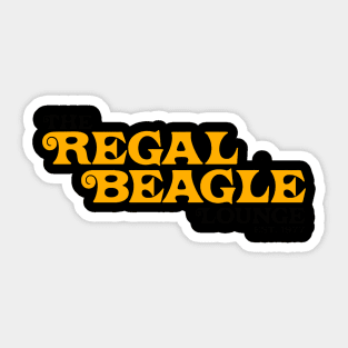 The Regal Beagle Sticker